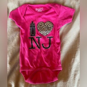 I ❤️ NJ onesie